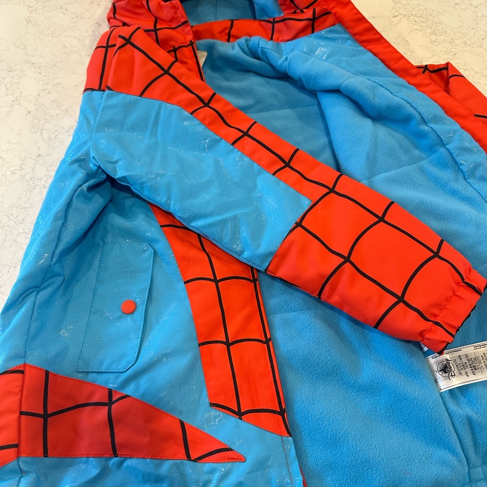Disney Spider man Kids zip up sweatshirt or costume brand new with tags - Picture 10 of 16